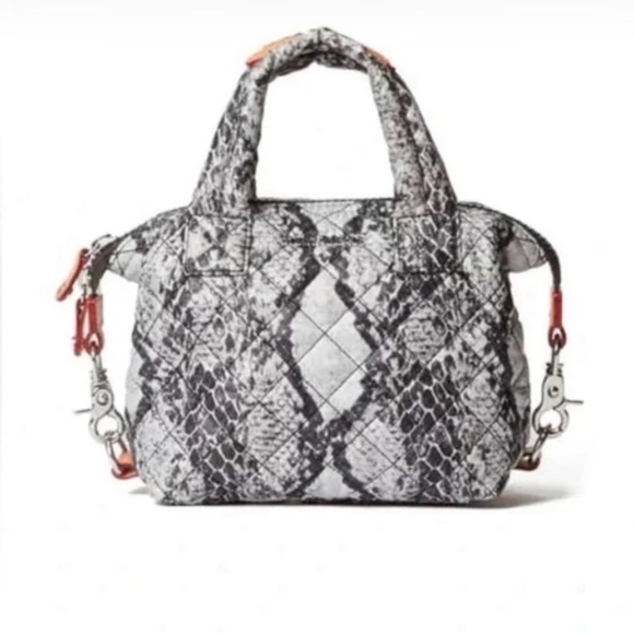MZ Wallace Handbags - MZ Wallace Snake Print Women small Sutton  Crossbody Bag